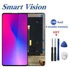 ЖК-дисплей 6,26 ''для ZTE Nubia X NX616J, сенсорный экран, стекло, дигитайзер, черный цвет, с инструментами