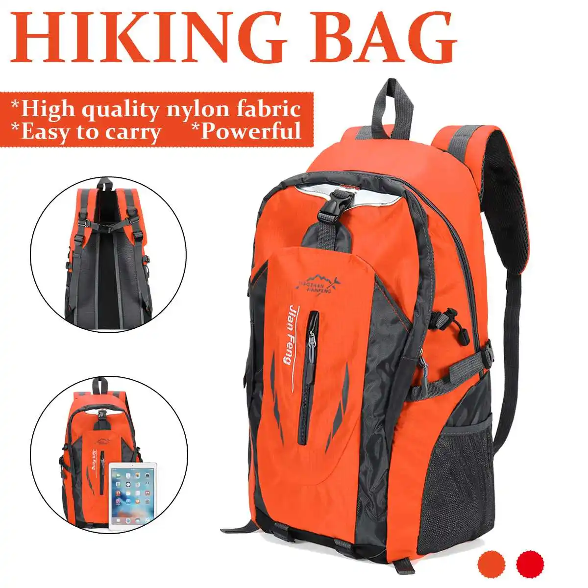 

Waterproof Shoulder Bag Climbing Backpack Emergency Survival Bag Camping Gear Outdoor Travel Office Equipment Sports Bag 2 Color