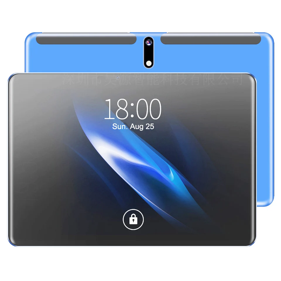10 1 дюймовый планшет Android 9 0 металлический 4G LTE sim карта 4 Гб + 128 ГБ четыре ядра MT6762