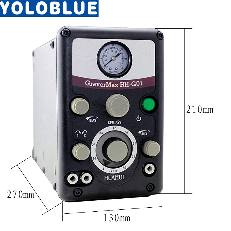 Гравировальный аппарат пневматический гравировальный станок 0-8000 ударов/мин |