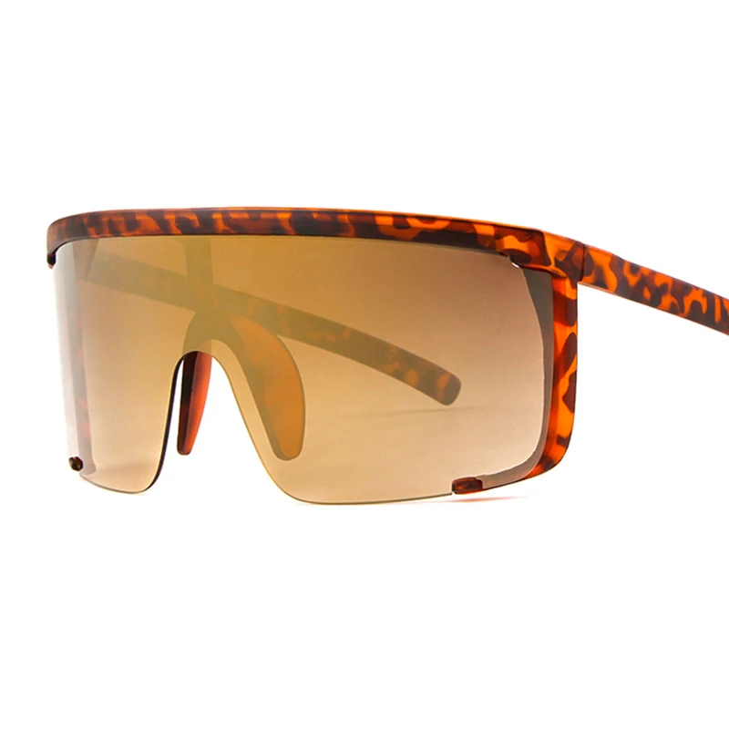 Негабаритная Защита от солнца солнцезащитные очки для женщин большой стиль