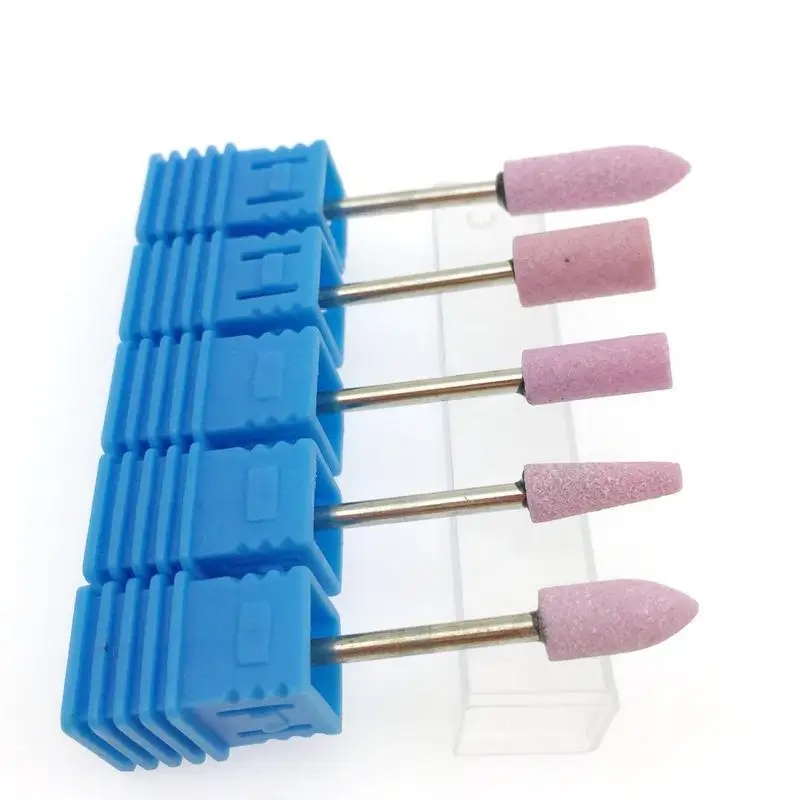 Фрезы для маникюра с керамическим камнем 5 шт. электрические фрезы аксессуары