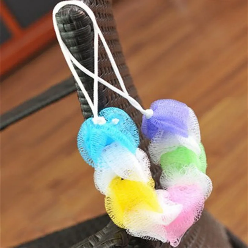 Яркие полоски для ванной высокой плотности|Банные щетки губки и скребки| |