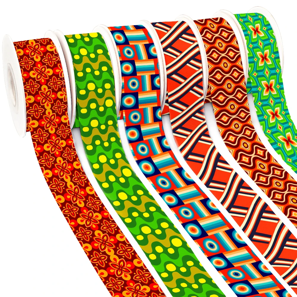 

Новинка Анкара корсажная/атласная лента Африканский Цветочный полированный 5 ярдов для вечерние банты для волос аксессуары «сделай сам»