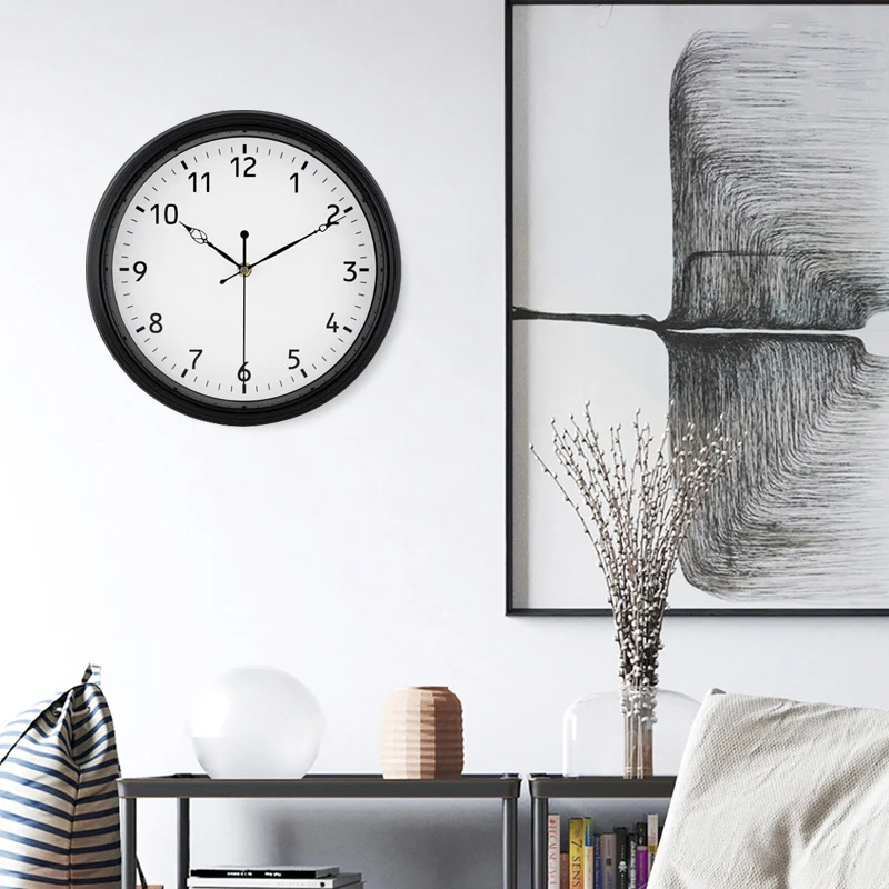 

MAX HOME Kitchen Office Drop Ship Wall Clock Wall Clock For Home High Quality Vintage Style Non-Ticking Antique