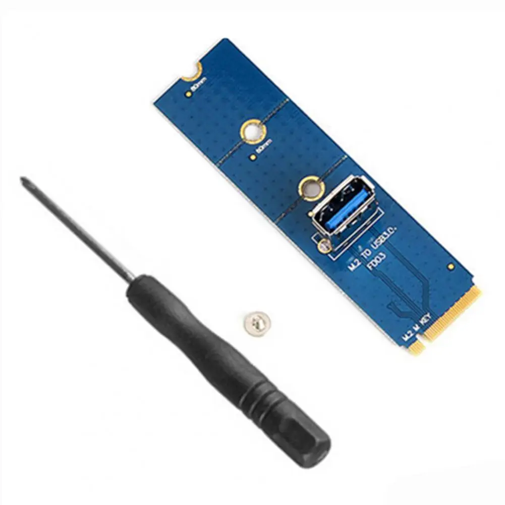

Переходная карта M.2 NGFF на PCI-E X4 Riser Extender Card, USB 3,0