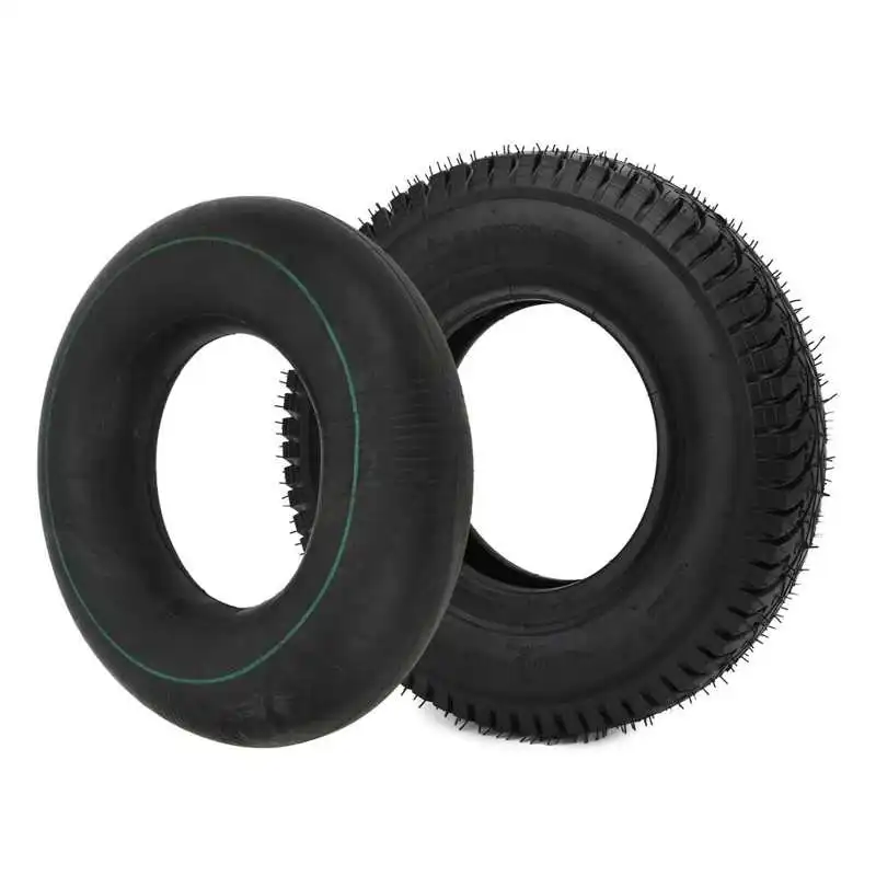 

Vehicle Parts Rubber Flexible Tire Inner Tube Set for Wagons for Dollies 16in OD 4in‑Width