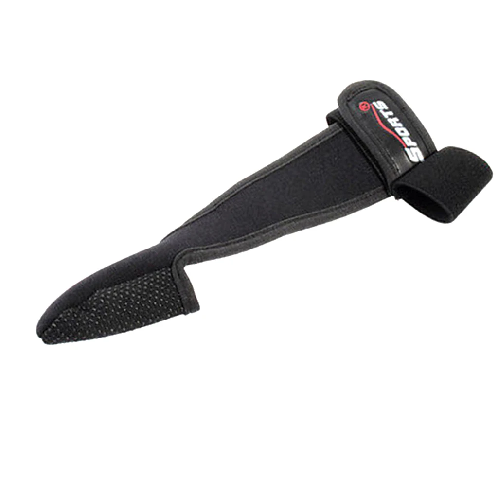 Регулируемые рыболовные перчатки Нескользящие с одним пальцем синие |