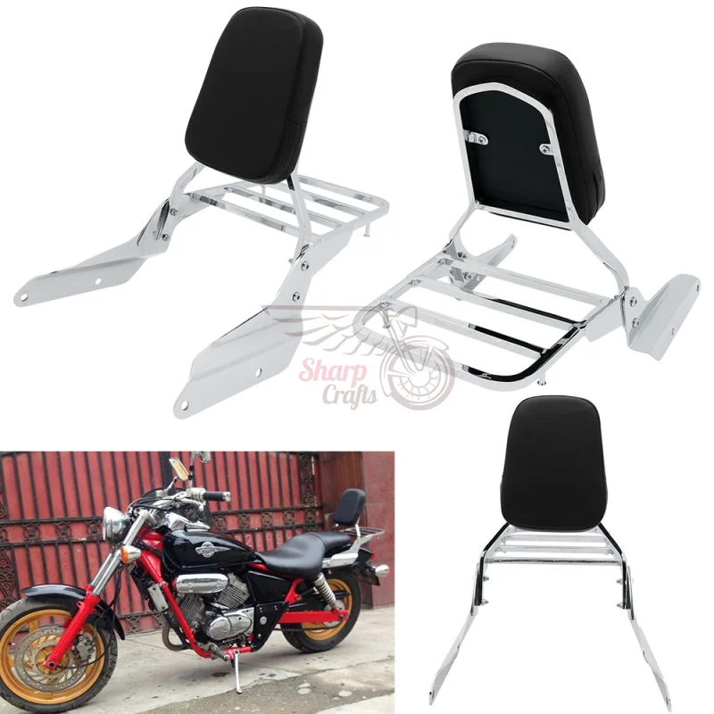 Багажная стойка для спинки мотоцикла Honda Magna VF 250 1995 2007 750 1994 2003|Накладки и