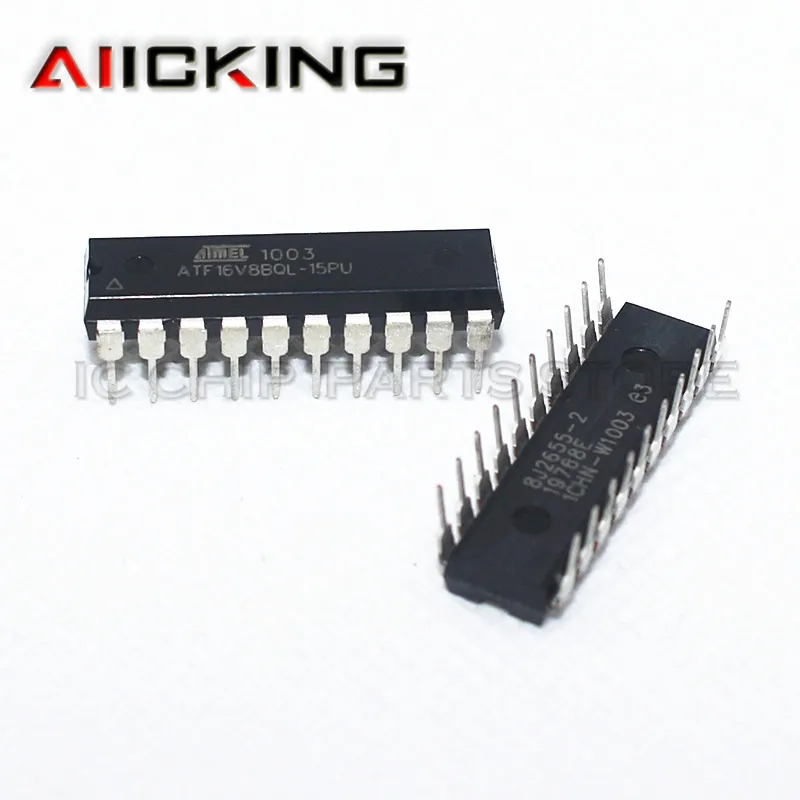 10/шт. интегрированный чип IC ATF16V8BQL DIP20 новый оригинальный чип|Центральные