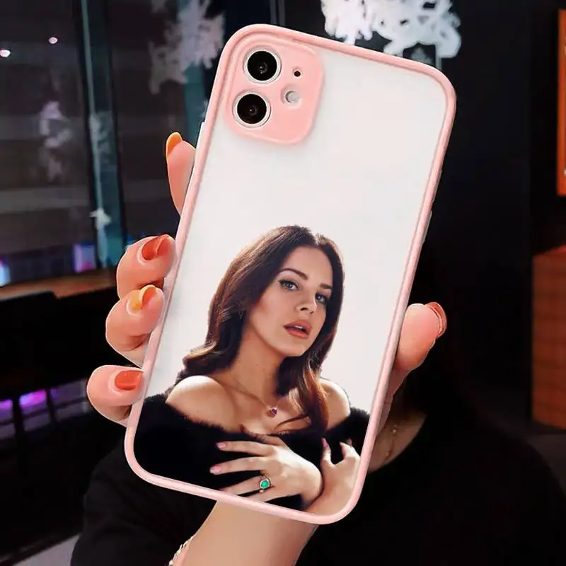 

Lana Del Rey Lust for Life luxury Phone Cases shell matte transparent For iphone 7 8 11 12 plus mini x xs xr pro max cover