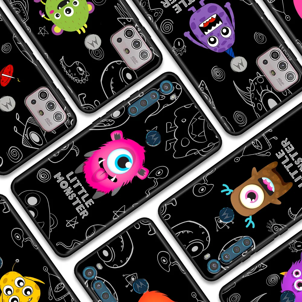 

My-Little Monster For Moto One Fusion G Pure G Stylus G100 G60s G60 G40 G50 G30 G20 G10 G9 G8 Plus Power Lite E40 E20 E6s Coque
