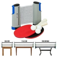 professional anywhere pocket table tennis net sports trainning set anywhere retractable pingpong post net home sports tool