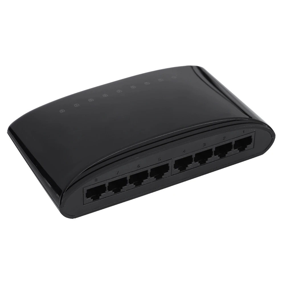 

100 - 240V 8 Port Auto MDI Unmanaged 200 MBPS Desktop Ethernet Switch (US Plug 100-240V)Ethernet Switch