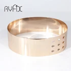 Ремень женский металлический, 7 см