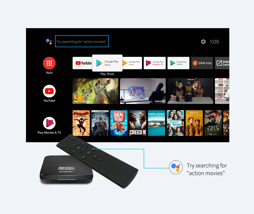 KM9 PRO ТВ Android tv 9,0 tv Box DDR4 4 Гб ram 32 ГБ rom Amlogic S905X2 Smart tv Box 2,4G 5G WiFi BT4.0 4K HD телеприставка