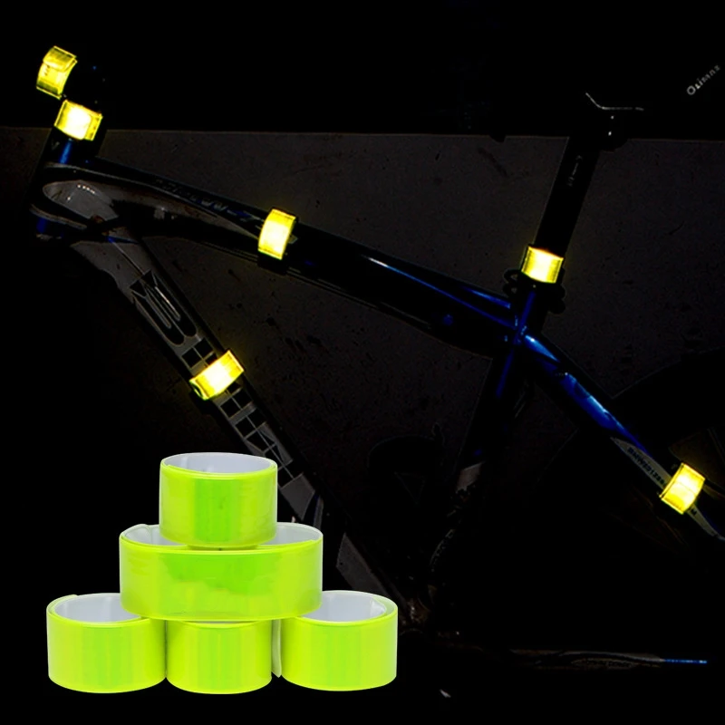 1 шт. велосипедные светоотражающие полосы Предупреждение бег рыболовные