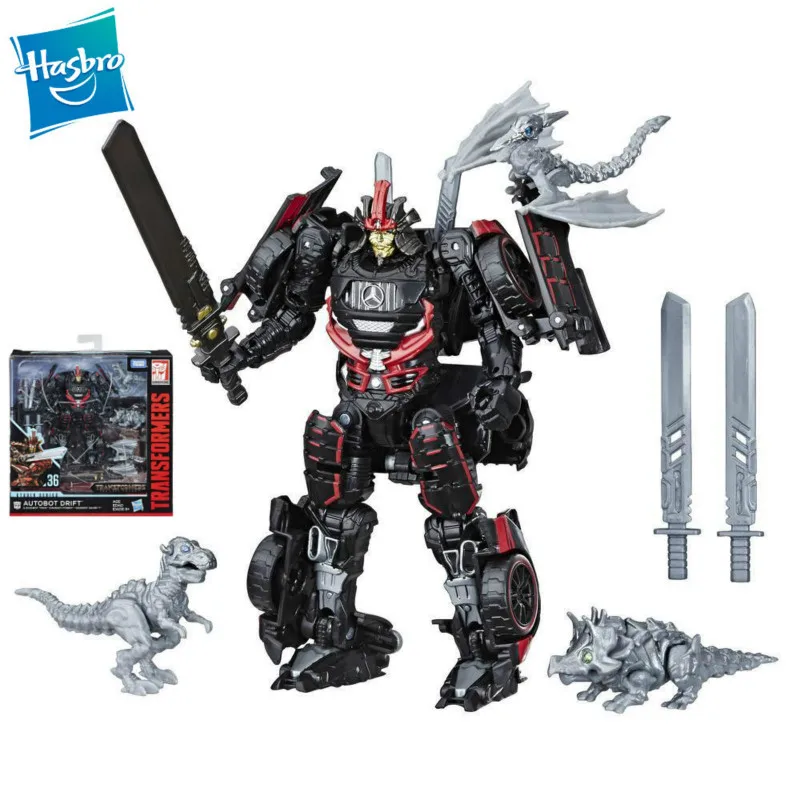 

Hasbro Transformers SS36 Deluxe Class Movie 5 Autobot Drift & Baby Dinobots Action Figure 12cm PVC Action & Toy Figures E5004