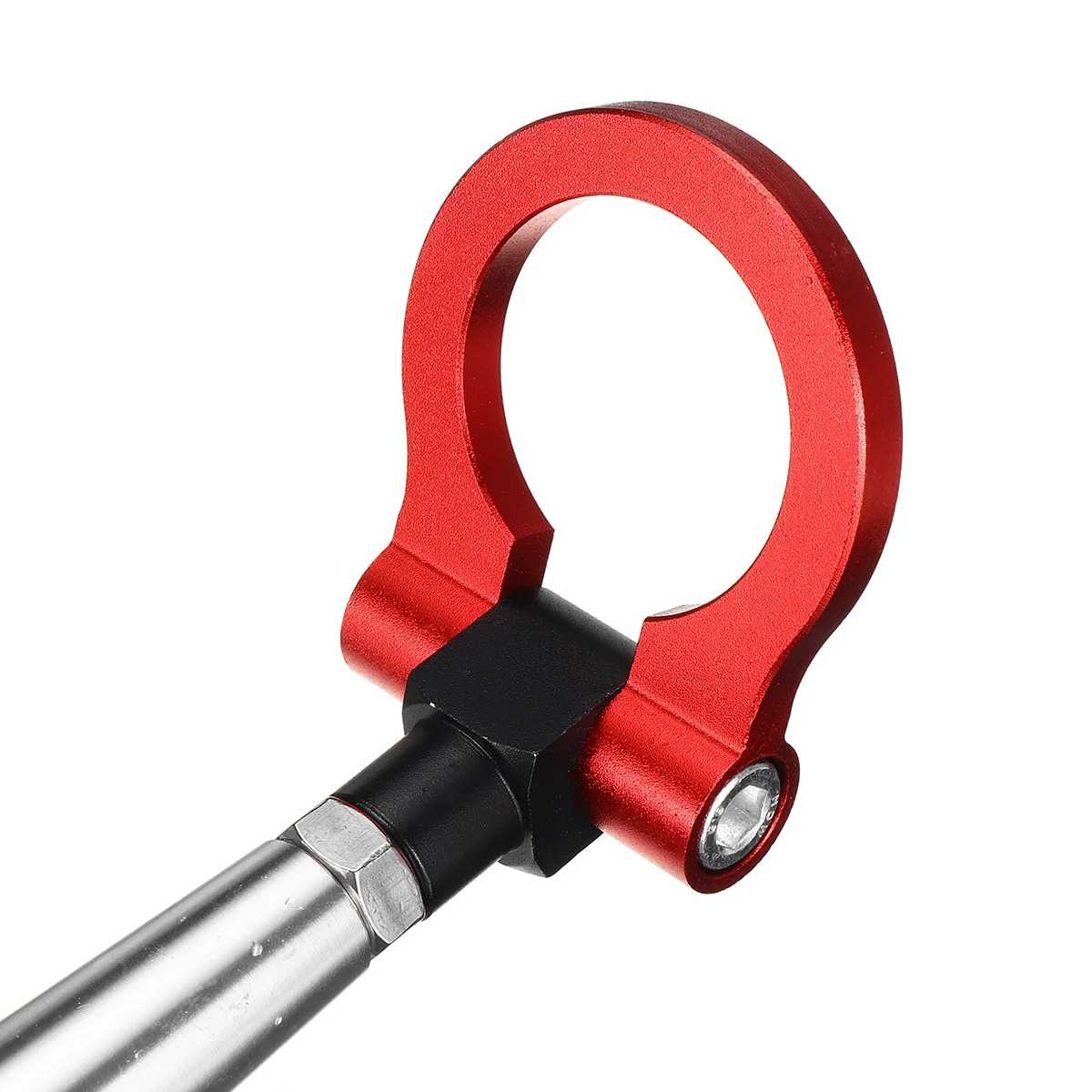 

Black/Red/Blue Towing Bar For Car Track Racing CNC Tow Ring Hook Kit For Mitsubishi Lancer EVO X 10 2008-2016 Trailer Towing Bar