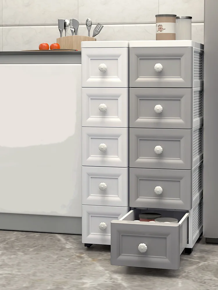 1518cm european gap storage cabinet drawer type kitchen narrow gap rack bathroom storage cabinet storage box build diy assemble free global shipping