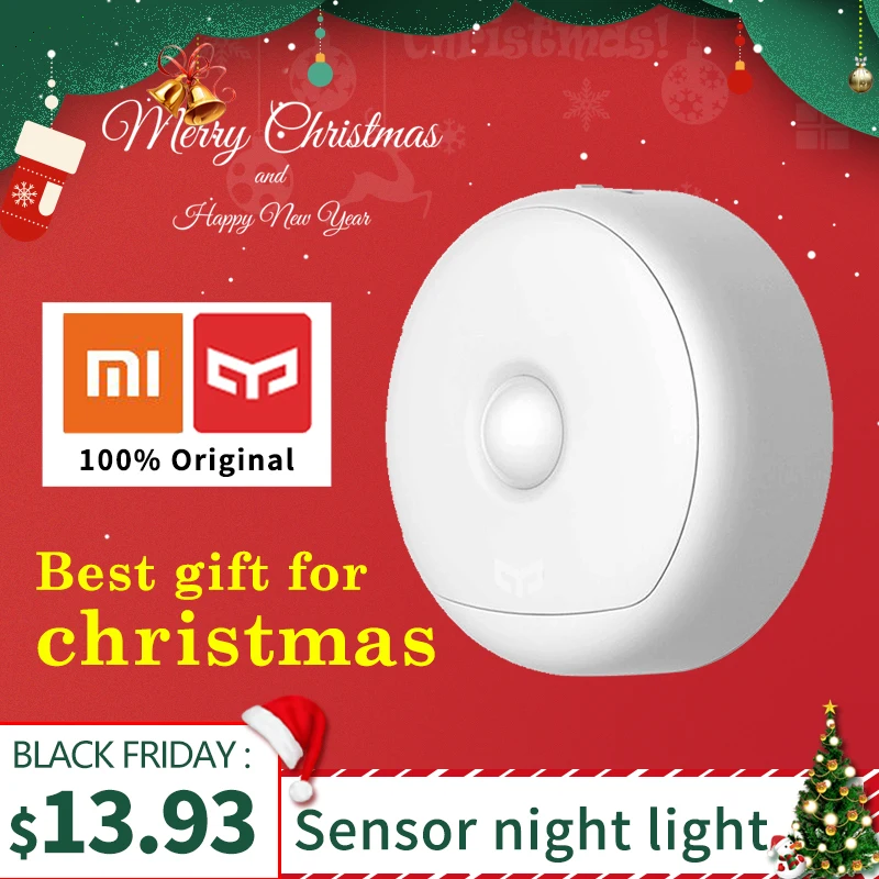 Датчик зарядки для умного дома Xiaomi Mijia Yeelight Ночной светильник висящий Магнитный