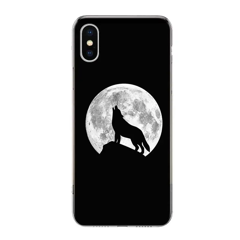 Чехол для Iphone 11 12 13 Pro Max 6 X 8 6S 7 Plus XS + XR 5S SE с изображением волка | Мобильные телефоны