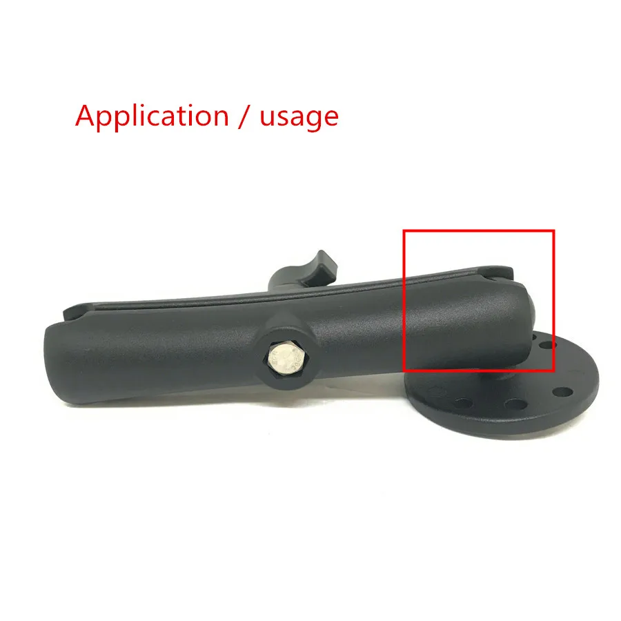 Круглое основание для 1 дюймового держателя шариковой головки с узором отверстий