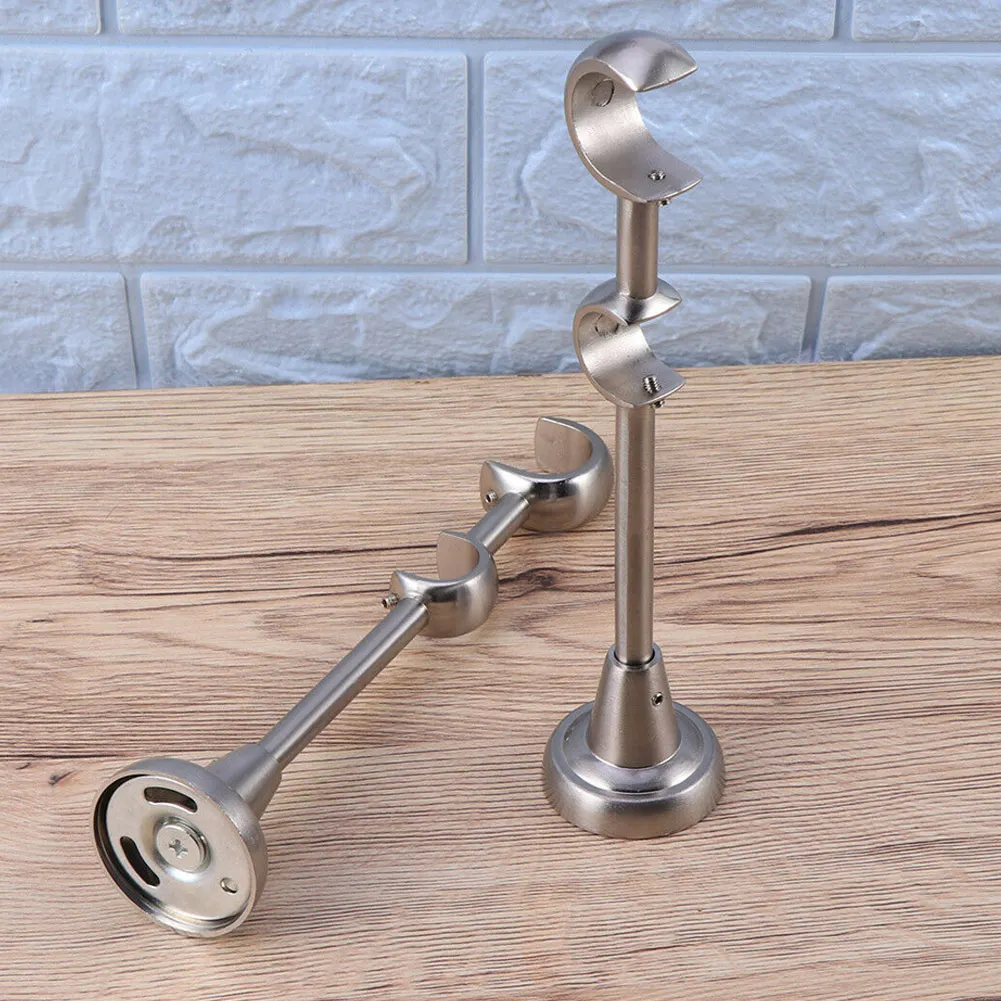 20 мм/25 мм двойной карниз кронштейны драпировки Полюс Держатель сверхмощный для