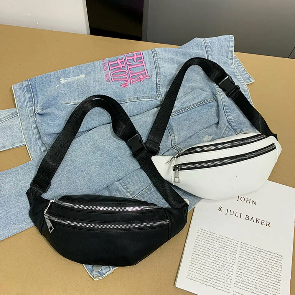 Забавная поясная сумка для женщин праздничная нагрудная сумочка на молнии