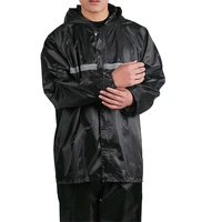 trousers suit raincoat waterproof thick fishing bike pants rain coat men motorcycle capa de chuva poncho rain clothes dl60yy