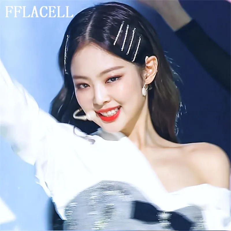 FFLACELL 2020 новые корейские модные милые заколки для волос Дженни Стразы головные