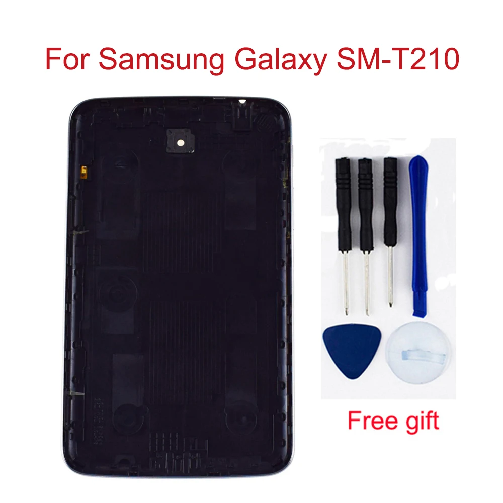 Для samsung Galaxy Tab 3 7,0 SM-T210 T210 SM-T210 T211 Tab 2 7,0 P3100 P3110 Задняя крышка корпуса батареи чехол крышка двери батареи