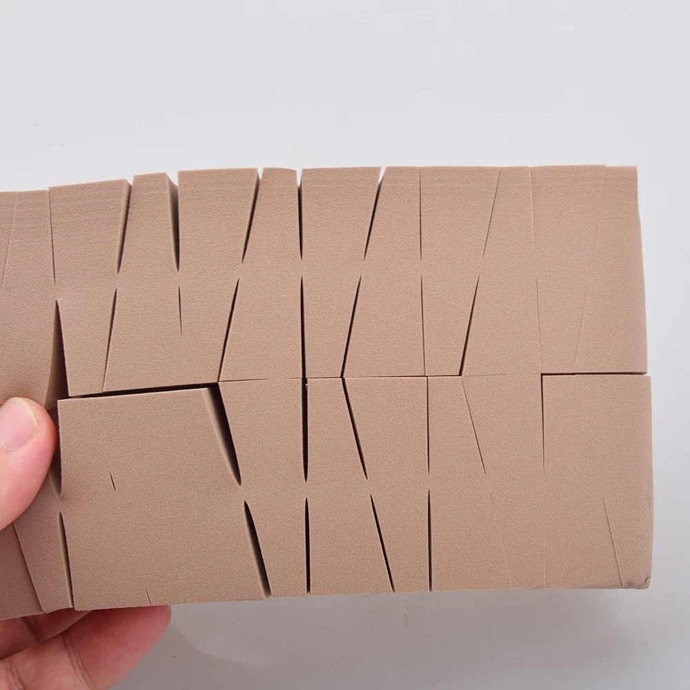 24 шт. треугольная губка для переноса изображений градиентная штамповочная