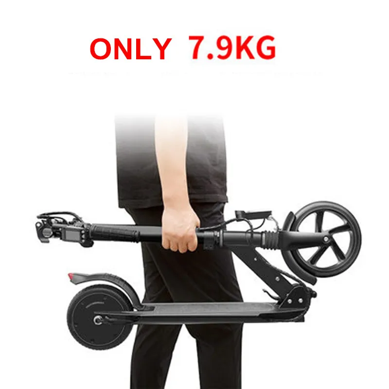 2021 Новый 8-дюймовый портативный мини-складной электрический скутер 2-колесный из