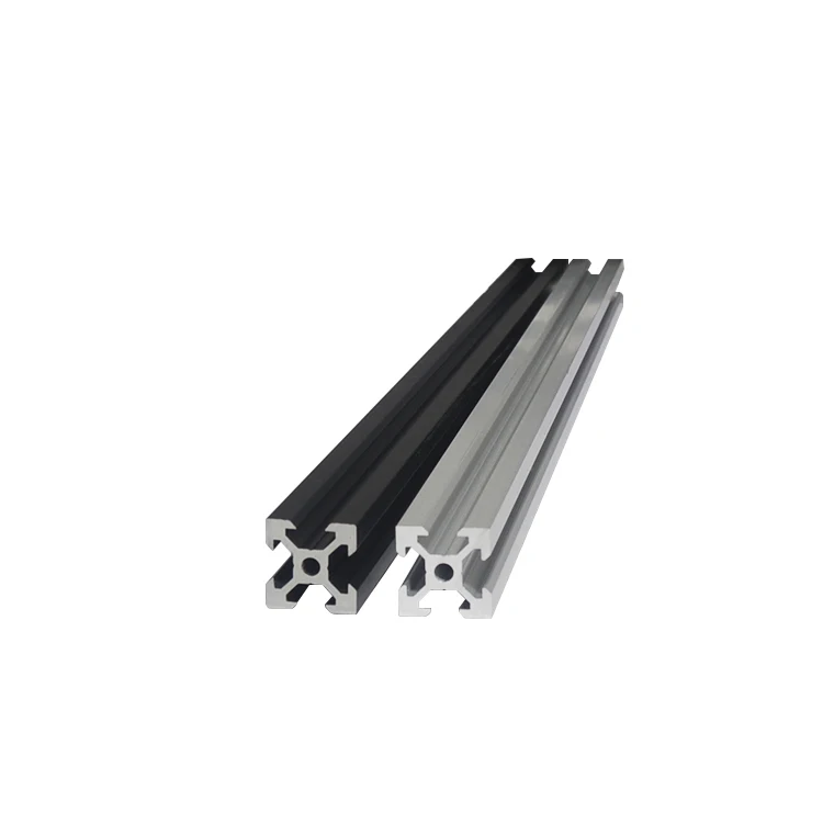 Алюминиевый профиль для экструзии 2020 черный верстак европейского стандарта с v