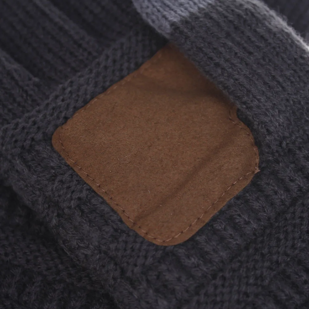New all-finger touch-screen gloves winter warmth European American adult wool knitting driving | Аксессуары для одежды