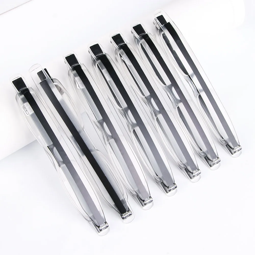 Очки для чтения с поворотом на 360 градусов сверхтонкие складные пожилых людей и