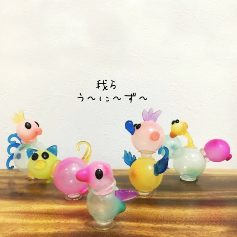 

High quality magic adhesive music wave oonies children DIY handmade creative sticky ball onoies bubble inflator toy Onies