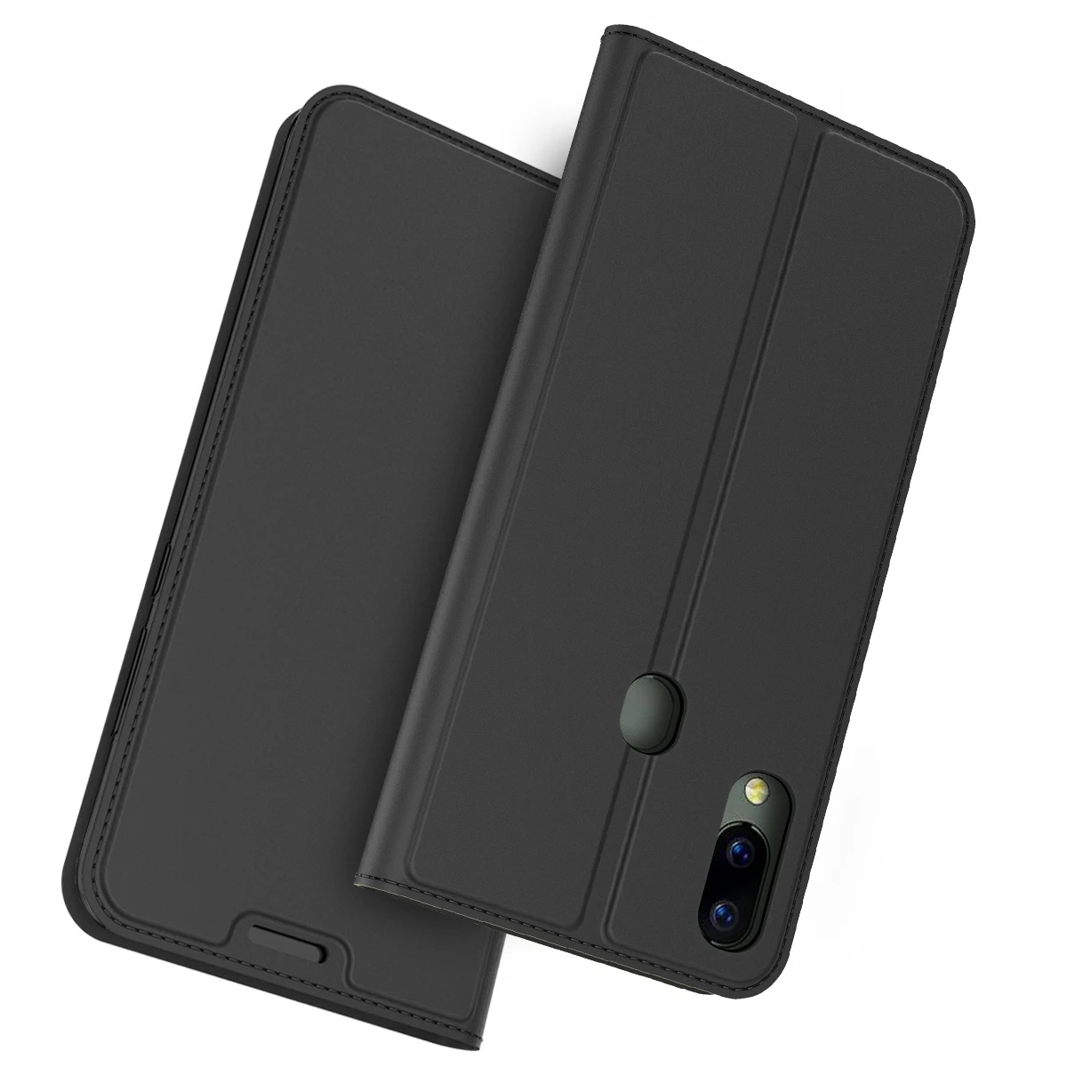 Чехол книжка для Umidigi A5 Pro A7 противоударный чехол из искусственной кожи с