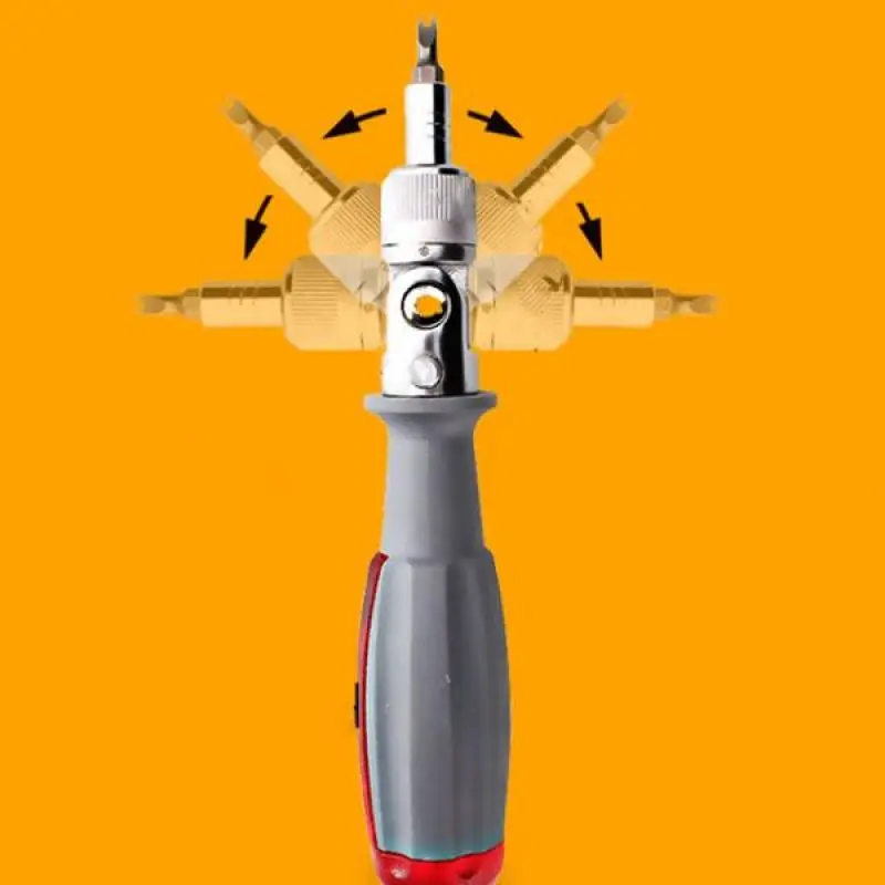 Регулируемый угол отвёртки 180 градусов Hexbit угловая отвертка набор гаечное ключа