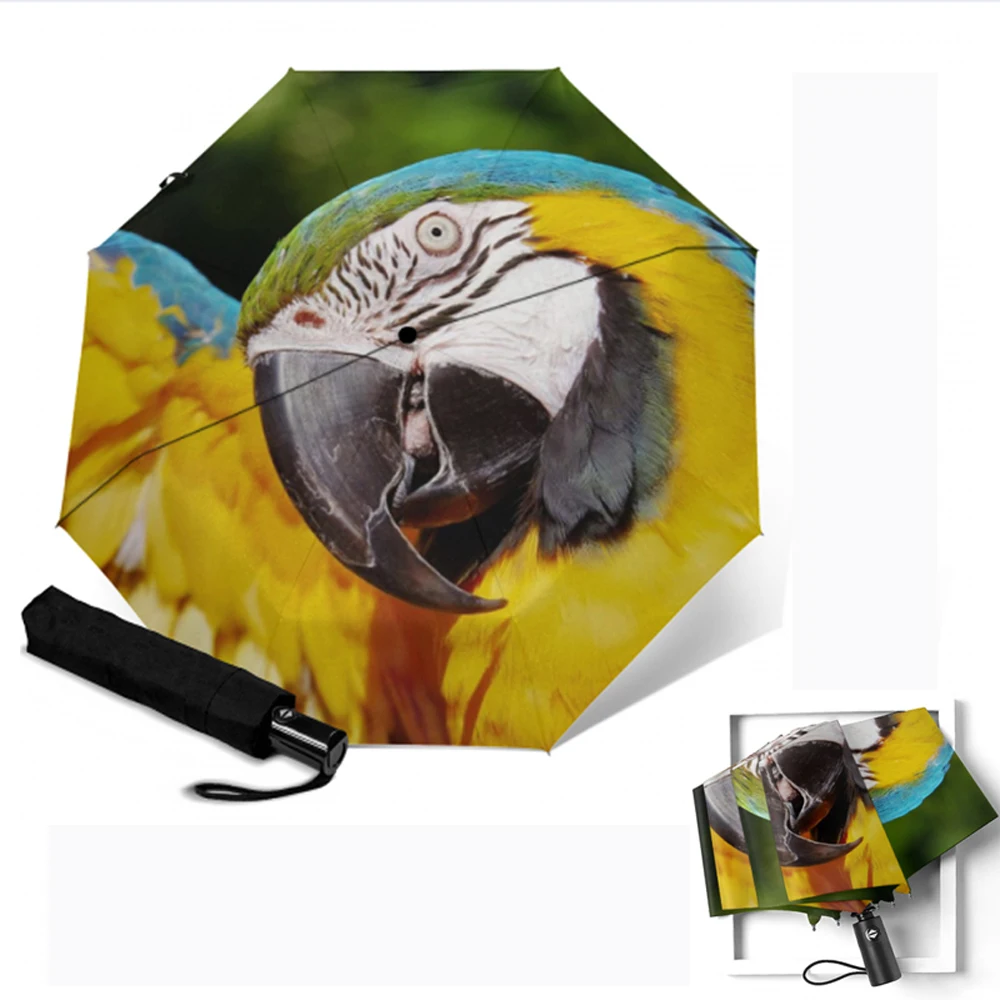 Ветрозащитные автоматические зонтики тройного сложения Srong ветрозащитные зонты