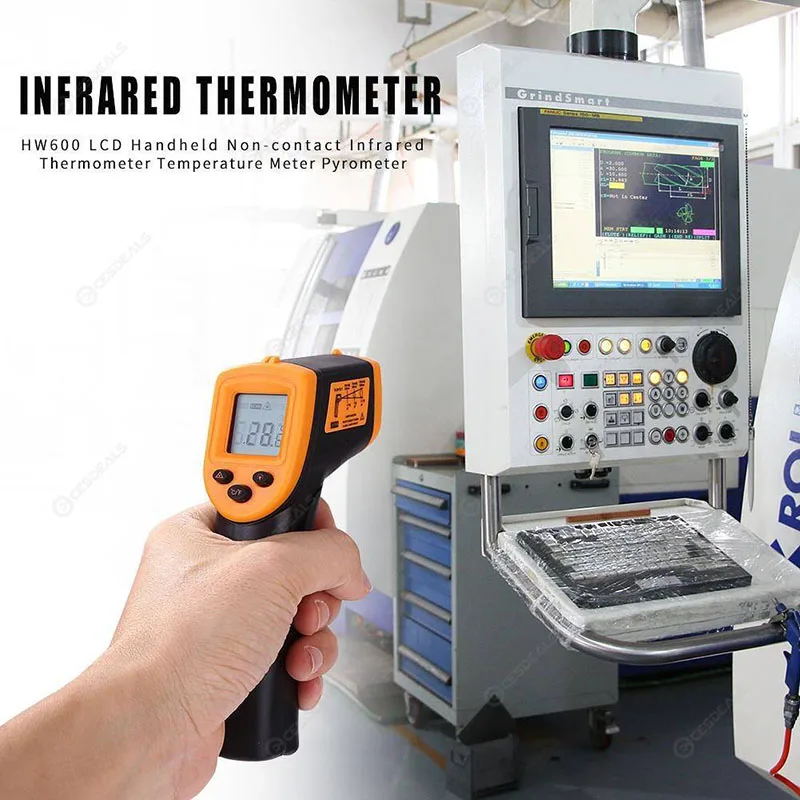 Termometre Крытый Открытый ЖК ИК инфракрасный термометр Бесконтактный цифровой