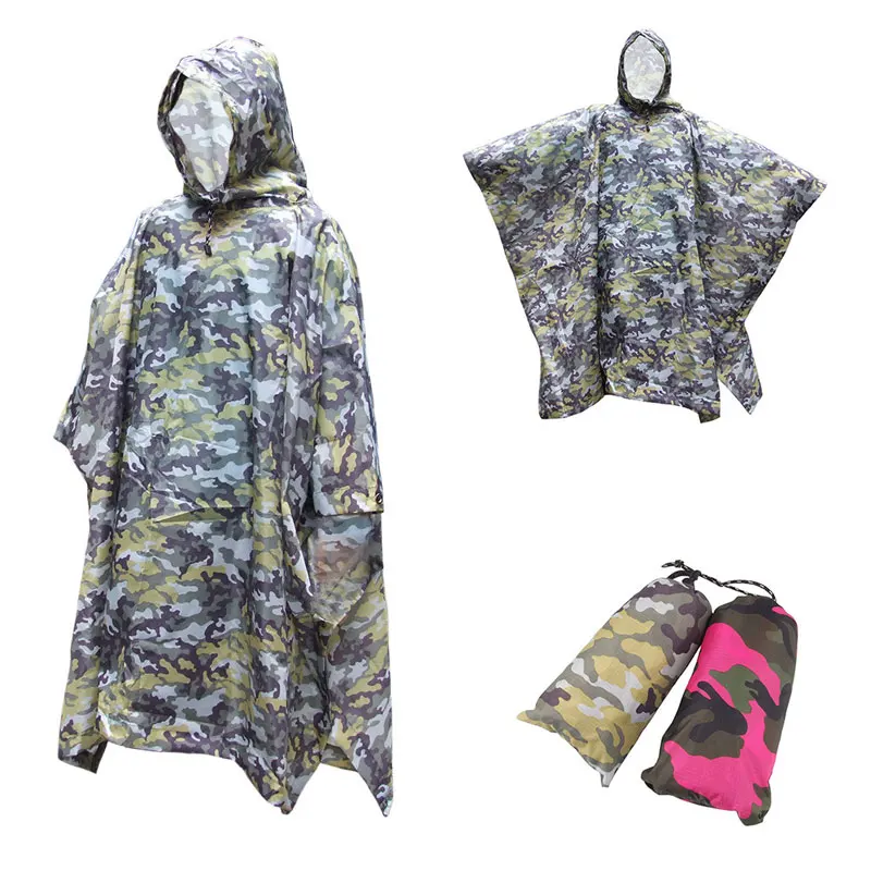 Многофункциональный Камуфляжный плащ MENFLY розовый/желтый супер светильник для