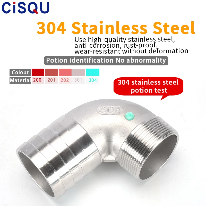 1 2 'ɲ'' мужской BSPT с резьбой локоть для того чтобы изменить 33 мм 60 колючий