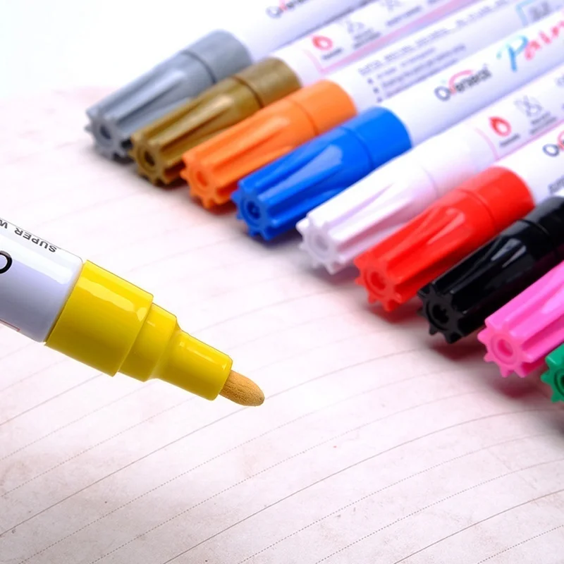 Самодельная цветная водостойкая ручка для автомобильных велосипедных шин