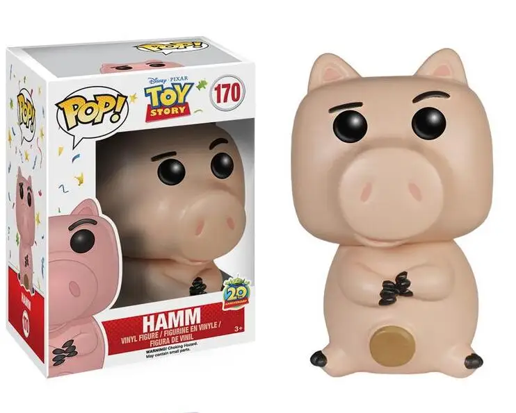 Funko POP Toy Story 3 4 Коллекционная модель игрушек LOTSO Hamm Buzz Lightyear Woody Alien фигурки детские