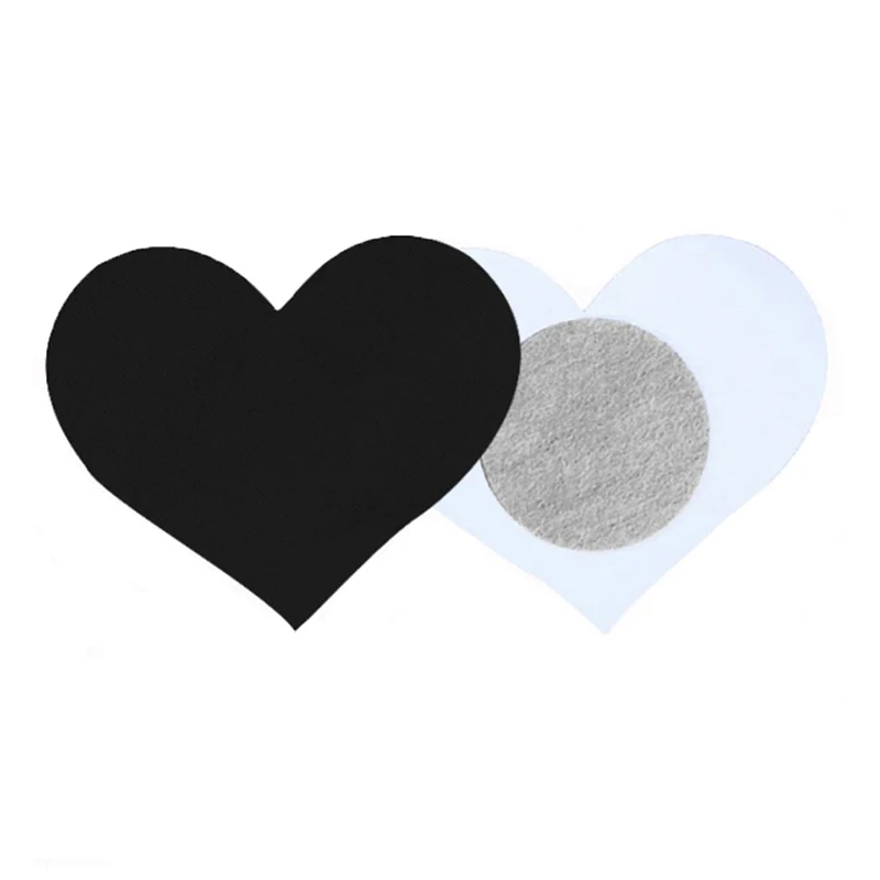 Одноразовые наклейки на соски для женщин 1 пара сосок в форме сердца | Женская