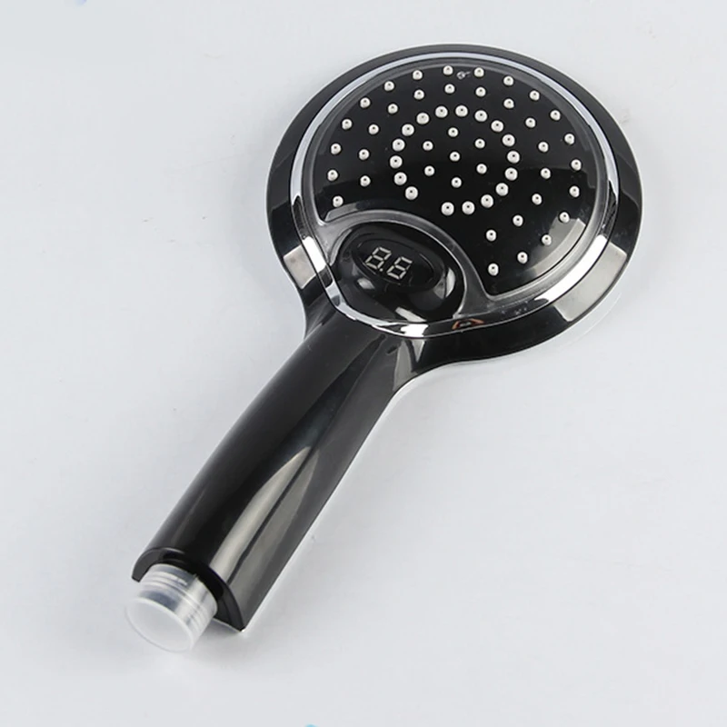 

Digital Display Temperature Control Shower Head LED Water Power Shower Head Household JA55