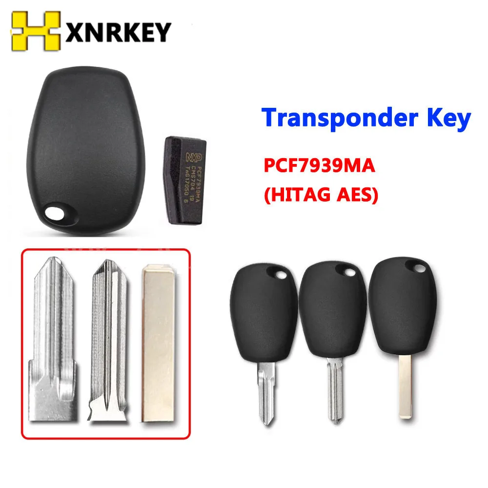 XNRKEY чип ключ PCF7939MA для Renault Key HU136 VAC102 VA2 Blade | Автомобили и мотоциклы