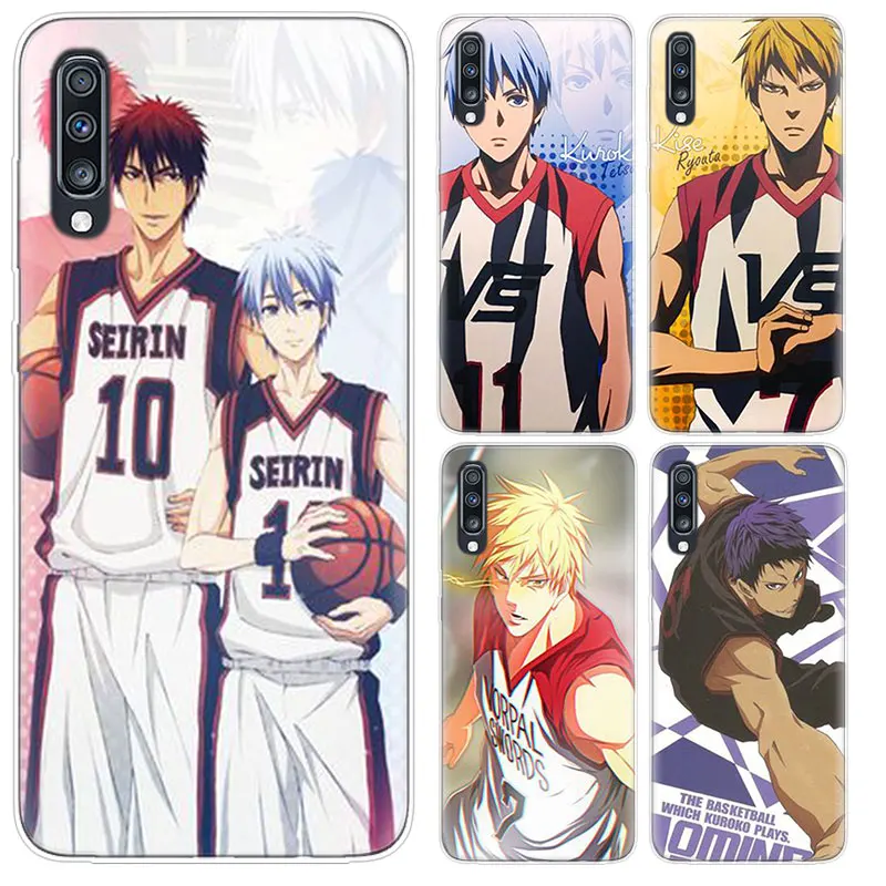 

Anime Kuroko's Basketball Case For Samsung Galaxy Note 20 Ultra 10 Pro Lite 9 8 A7 A9 A6 A8 Plus + 2018 Transparent Cover Coque